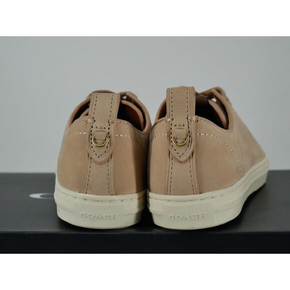 NWT Coach Nubuck Low Top Sneakers in Beechwood 5.5 - Picture 6 of 7